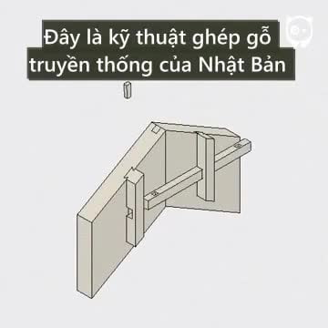 Clip: Độc đáo kỹ thuật dựng nhà không cần đinh của người Nhật