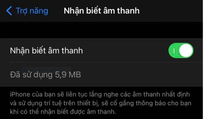 Cách bật tính năng phát hiện tiếng em bé khóc trên iPhone