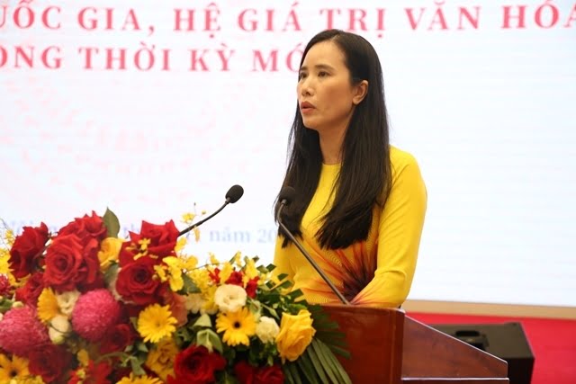 "Hệ giá trị văn hóa nhằm xây dựng và phát triển nền văn hóa Việt Nam"