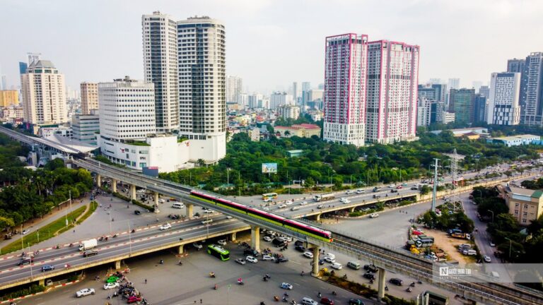 Vận hành thử 8 đoàn tàu Metro Nhổn – ga Hà Nội để đo hiệu xuất