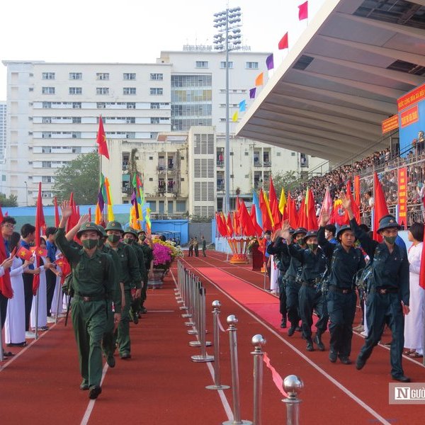 Khánh Hòa: Hơn 2.100 thanh niên lên đường nhập ngũ