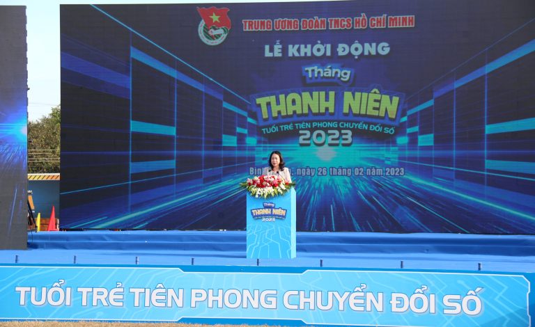 Quyền Chủ tịch nước Võ Thị Ánh Xuân dự Lễ khởi động Tháng Thanh niên 2023