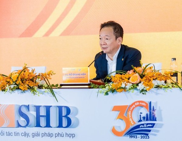 Chủ tịch SHB Đỗ Quang Hiển: Trái phiếu doanh nghiệp tại SHB không có rủi ro