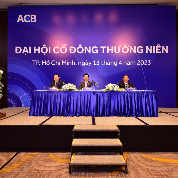 Lợi nhuận quý I/2023 của ACB đạt 5.100 tỷ đồng, huy động tăng nhẹ 2%