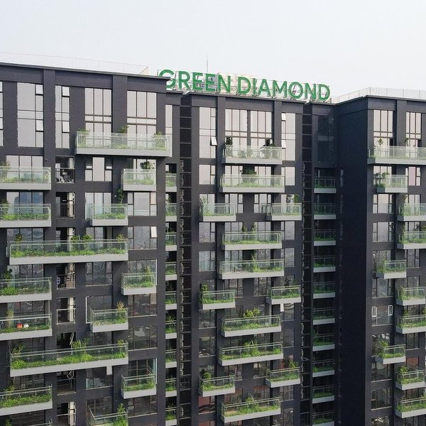 80 triệu đồng/m2 cho căn hộ chung cư Green Diamond của Vinaconex