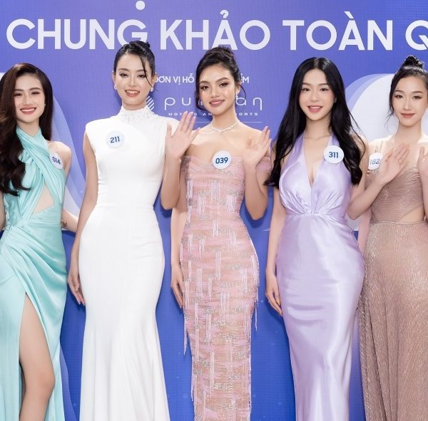 Miss World Vietnam 2023: 59 thí sinh lộng lẫy tại buổi họp báo