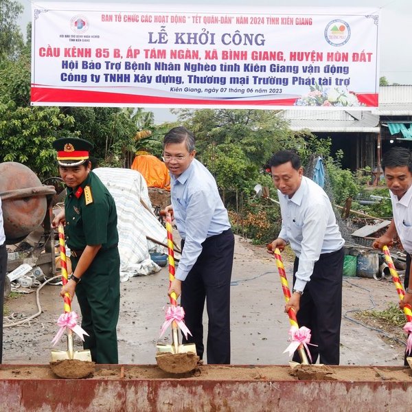 Kiên Giang: Xây dựng 125 căn nhà cho hộ dân có hoàn cảnh khó khăn