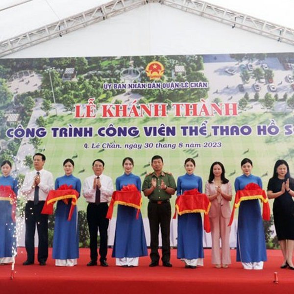 Hải Phòng: Khánh thành công viên thể thao gần 60 tỷ