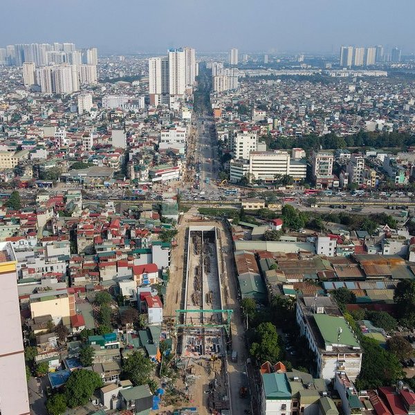 Hà Nội: Hầm chui Giải Phóng – Kim Đồng dần lộ diện